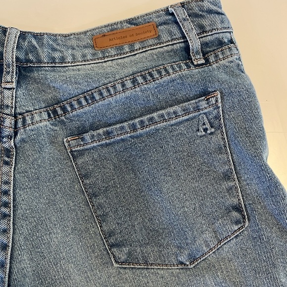 ARTICLES OF SOCIETY Rene High-Rise Straight Leg Jeans - 28 - Picture 5 of 7